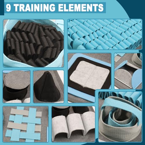 Alfombra Olfativa Perros, Juguetes Perros Interactivos Alfombra Olfato Perro Manta Olfativa Perro Accesorio de Entrenamiento Snuffle Mat para Perros - imagen 4