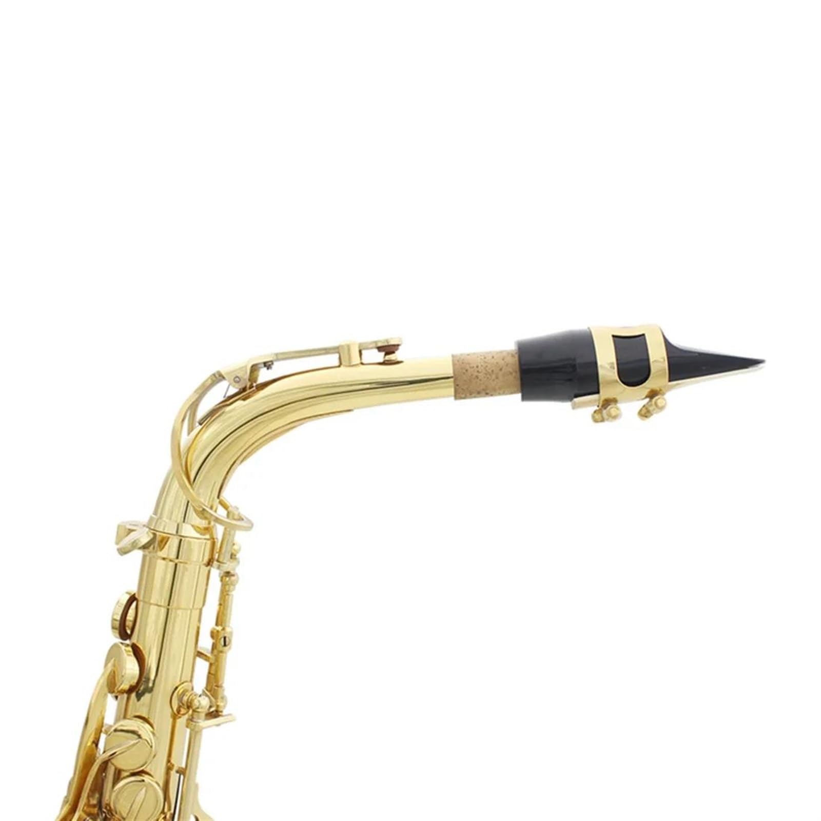 Saksofon Altowy Eb Z Mosiądzu, Lakierowany Na Złoto E, Płaski Saksofon Drewniany Z Akcesoriami Do Paska profesjonalny Saksofon (Color : Golden Sax)