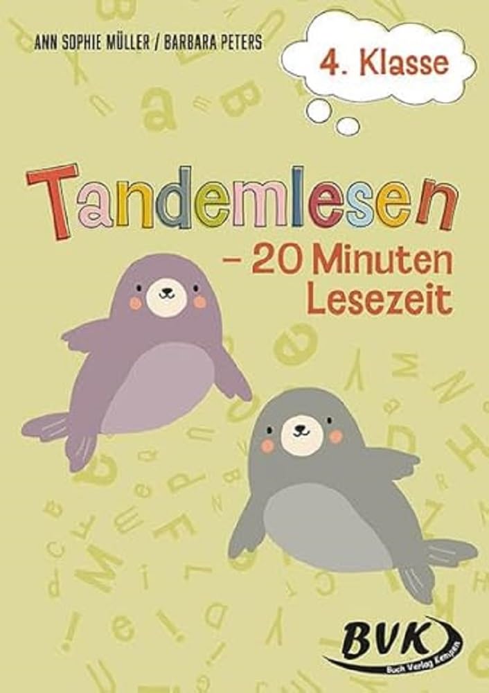 Tandemlesen 4. Klasse: 20 Minuten Lesezeit | Lesetexte direkt im Unterricht einsetzen