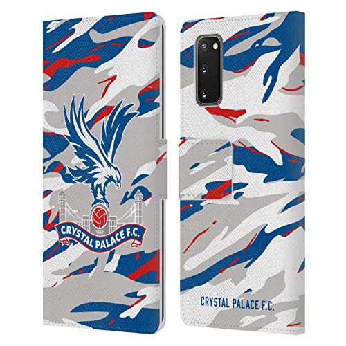 Crystal Palace FC protection Samsung Galaxy S20 étui cuir camouflage