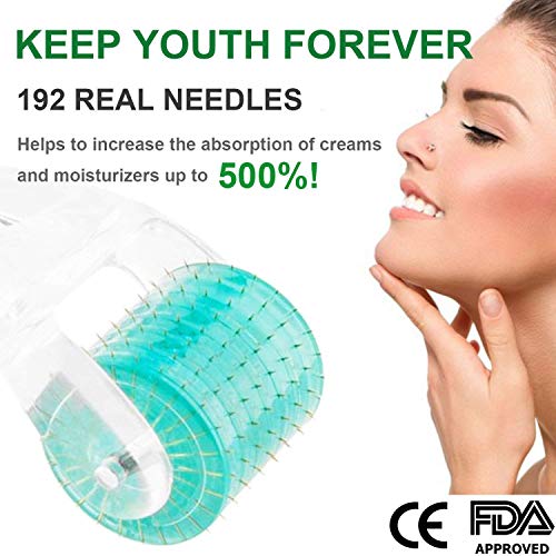 Bester Derma-Roller 0,3 mm Nadeln Master Micro Needle System Haut Anti-Aging Akne Dehnungsstreifen Cellulite Haut Reduzieren Haarausfall