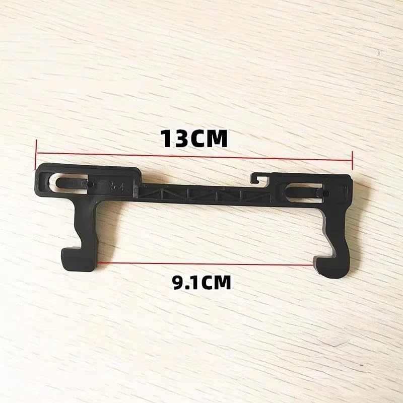 Dimensions of XvuaTeIw Microwave Oven Door Hooks