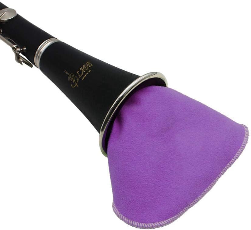Woodwind Cleaning Cloth, Gentle Microfiber Material Protects Delicate Instruments Microfiber Swab Soft Absorbent for Musicians Students Bands Practice Concerts Travel Maintenance