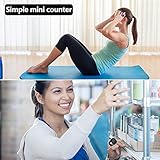 Gvolatee 5 Stück Fingerzähler, Finger Counter Clicker Reihenzähler Mini Handzähler,5 Digit LCD-Display für Inventur, Sport, Marketing, Flugzeug, Golf (Zufällige Farbe)