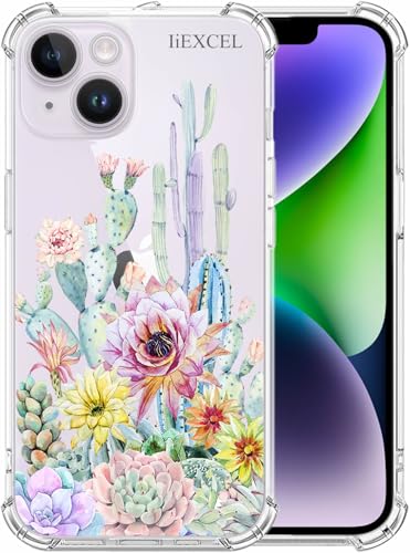 Coque cactus compatible avec iPhone 14 Max contre les rayures de clés