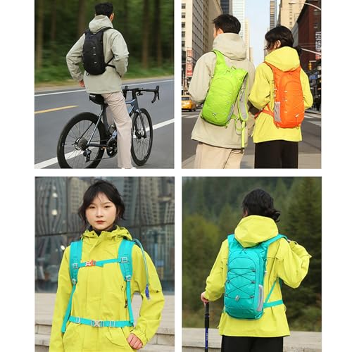 Mochila de hidratación transpirable y ligera para ciclismo y running 7