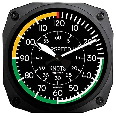 Trintec Series 2061 NV Airspeed Indicator Clock 6.5 Model 2061 Cover