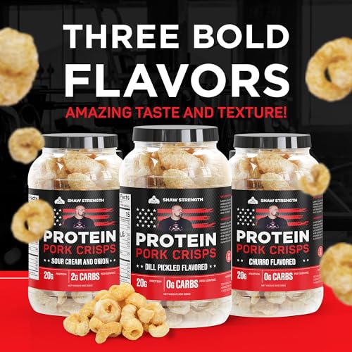 Ol' Uncle Porkers SHAWCHURRO01 Shaw Strength Protein Pork Rinds thumb #8