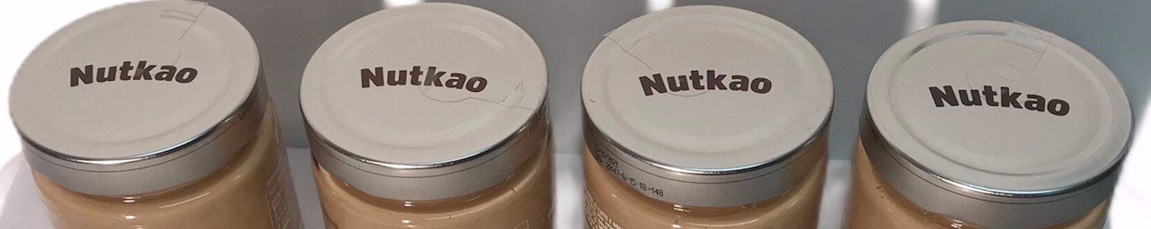 Nutkao gran cremeria 4x350g. lait et crème de noisettes, tartinade de noisettes italienne de haute qualité