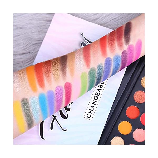 40-Colors-High-Pigmented-Shimmer-Matte-Eyeshadow-Makeup-Palette-Full-Spectrum-Artist-Glitter-Metallic-Waterproof-Creamy-Blendable-Eye-Shadow-Cosmetics-Color-1 CHARMCODE 40 Colors High Pigmented Shimmer Matte Eyeshadow Makeup Palette Full Spectrum Artist Glitter Metallic Waterproof Creamy Blendable Eye Shadow Cosmetics (Color 1)