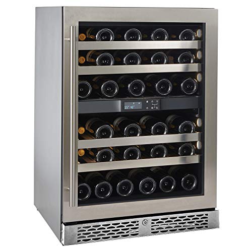 Vinotheque Cafe by Wine Enthusiast Undercounter Wine Cellar Mini Fridge
