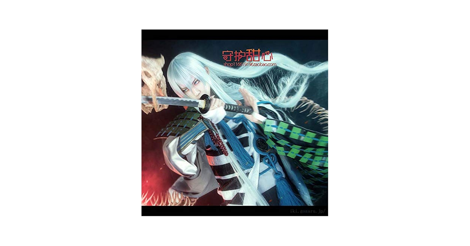 刀剣乱舞 とうらぶ 江雪左文字コスプレ衣装＋ウィッグ 刀剣乱舞 江雪左文字 コスプレ衣装