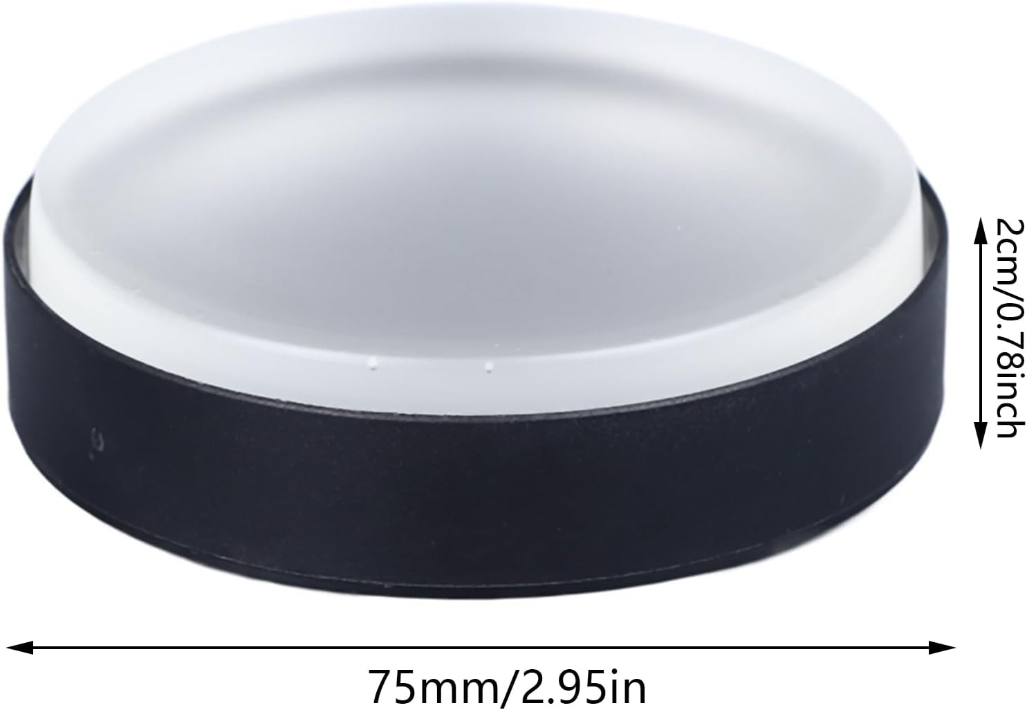 Fockety Watch Case Casing Cushion Tool, Non Scratching Slip Resistant Secure Watch Repair Cushion for Watch Case Work, Watch Movement Holder Watchmaker Repair Tool for Watch Bracelets