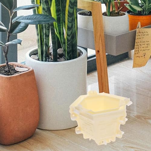 Molde para macetas de hormigón ABS para jardín DIY 5