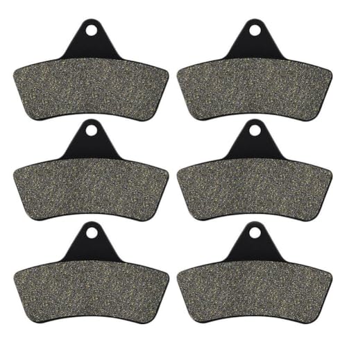 �u���[�L�p�b�h Arctic 250 300 375 400 454 Bearcat 500 650 H1 Auto 2x4 4x4 1996-2007 �ƌ݊�������(3 Pairs)