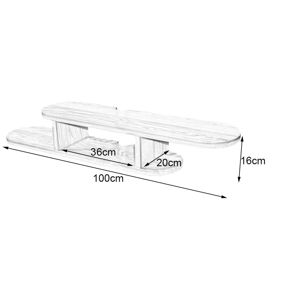 Mensola sospesa per supporto TV, console multimediale, armadietto da parete con ripiano componente, per Xbox One, PS4, decoder via cavo, lettori DVD, console di gioco