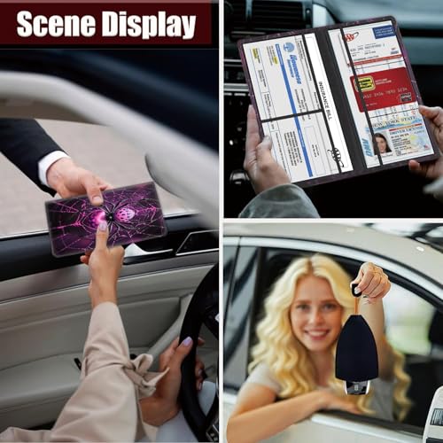 Organizador para Documentos Automotriz PU miniatura 7