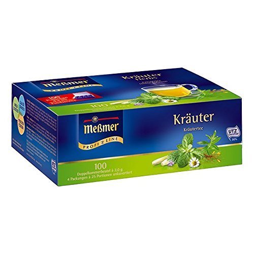 Meßmer ProfiLine Kräuter 100 x 2 g, 5er Pack (5x 200 g)