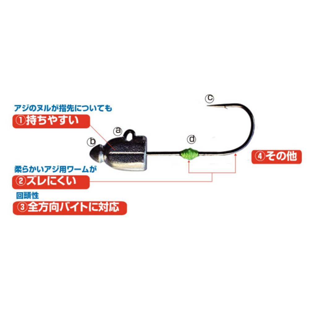 Owner JH-84 Horse Mackerel Bullet No. 11779, 0.1 oz (3.0 g)