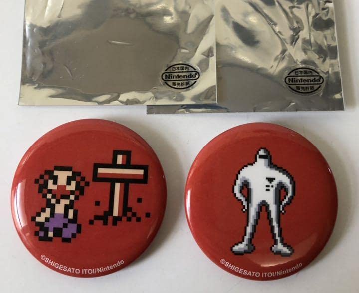 Amazon.co.jp: MOTHER スターマン＆フライングマン缶バッジ MOTHER2