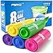 8 Gallon/150pcs Medium Trash Bags, FORID Colorful Clear Garbage Bags, Extra Strong Rubbish Bags for Home, Office, Car/30 Liter/5 Rolls