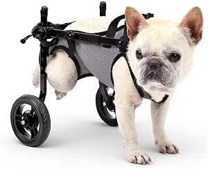 Dog Wheelchair for Back Legs, Adjustable Mobility Cart for Dogs
