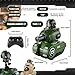 SKEKECIE RC Battle Tanks with Infrared System and Sound Effects, RC Army Combat Vehicle Toy, Battle Tanks with HP Station for Boys & Girls Age 6-12, Christmas Birthday Gifts for 6-12 Year Kids, 2 Pack