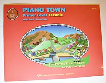 Paperback MP120 - Piano Town - Technic - Primer Level Book