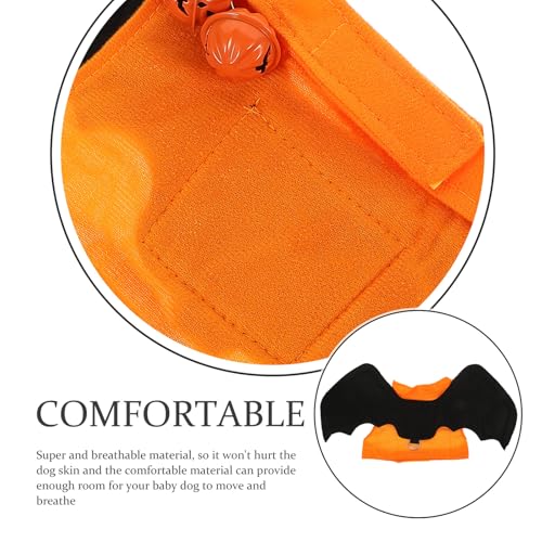 Disfraz alas de murciélago para perros y gatos talla grande miniatura 7