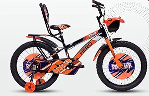 Hero Boomer Kids Cycle in 20T Wheel Size for Age Group 5 to 11 Years (Bell Helmet Free)
