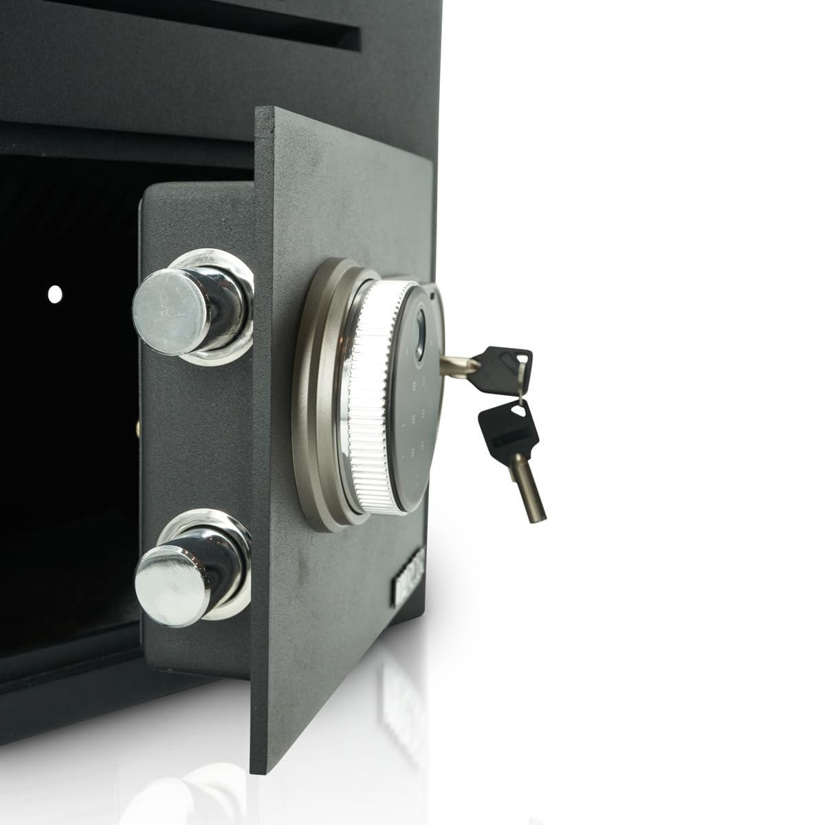 EINWURFTRESOR MIT FINGERPRINT PIN-CODE SCHLOSS | FINGERABDRUCK SCANNER | GASTRONOMIE