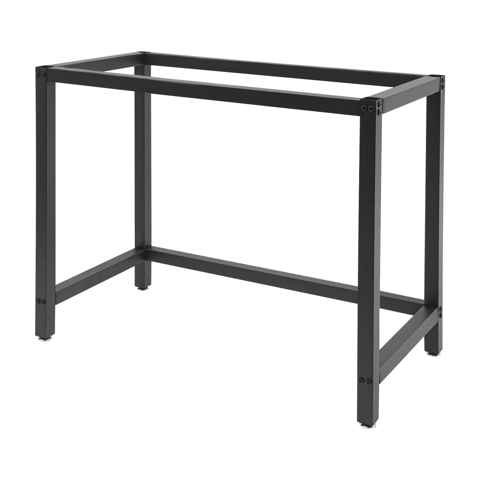 Stół warsztatowy, 100 x 50 x 80 cm, stelaż stołu warsztatowego, nośność 100 kg, profesjonalny stół roboczy do blatów z marmuru i szkła