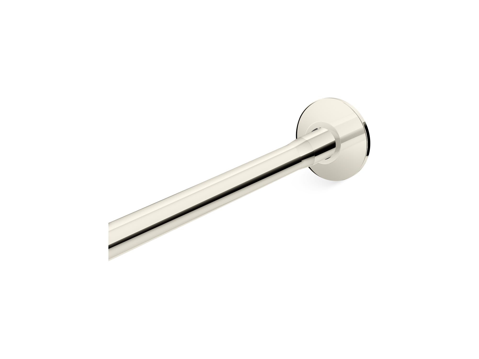 KOHLER K-9350-SN EXPANSE CURVED SHOWER ROD - TRANSITIONAL, Vibrant Polished Nickel