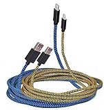 USB C Charging Cable Compatible with PS5 Controller, 10FT USB Type C Charge Cord for Xbox Series S/X, Sony PS5 Dual Sense Controllers, Nintendo Swith and Switch Lite, Note 10 9 8, USB C Charger…