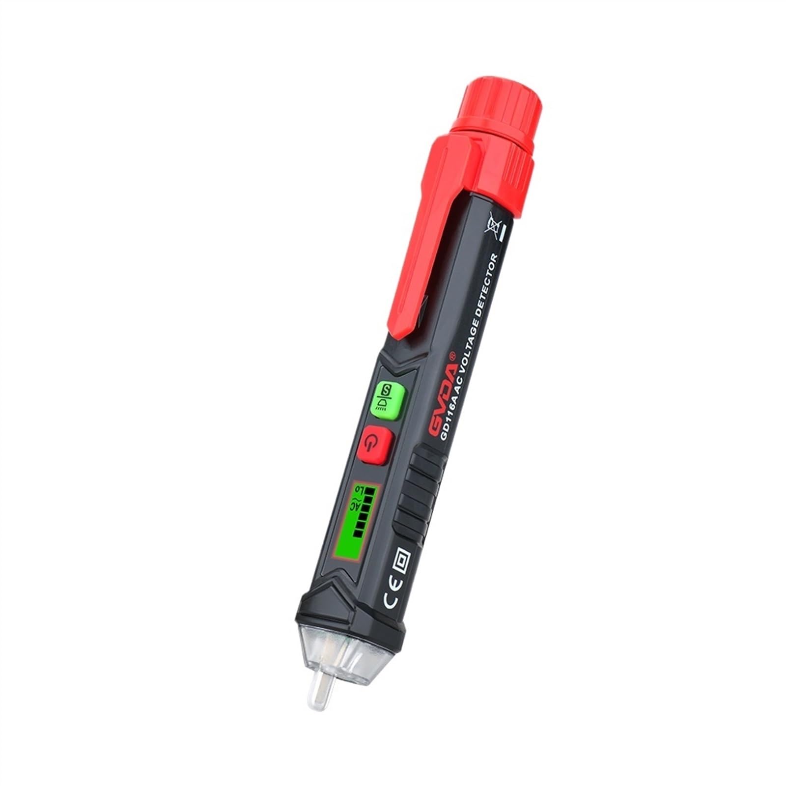 SBSSYVLMV Non-Contact Alarm AC Voltage Detector Meter Smart Tester Pen 12-1000V Current Electric Sensor Test Pencil(Gd116a)