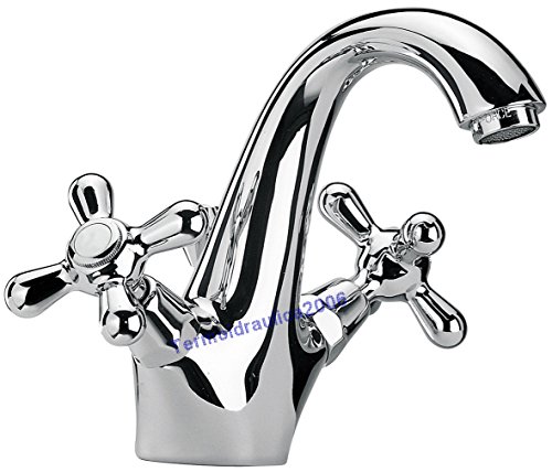 Paini Liberty Cr243 Monoblocco Lavabo, Scarico Automatico 1”1/4