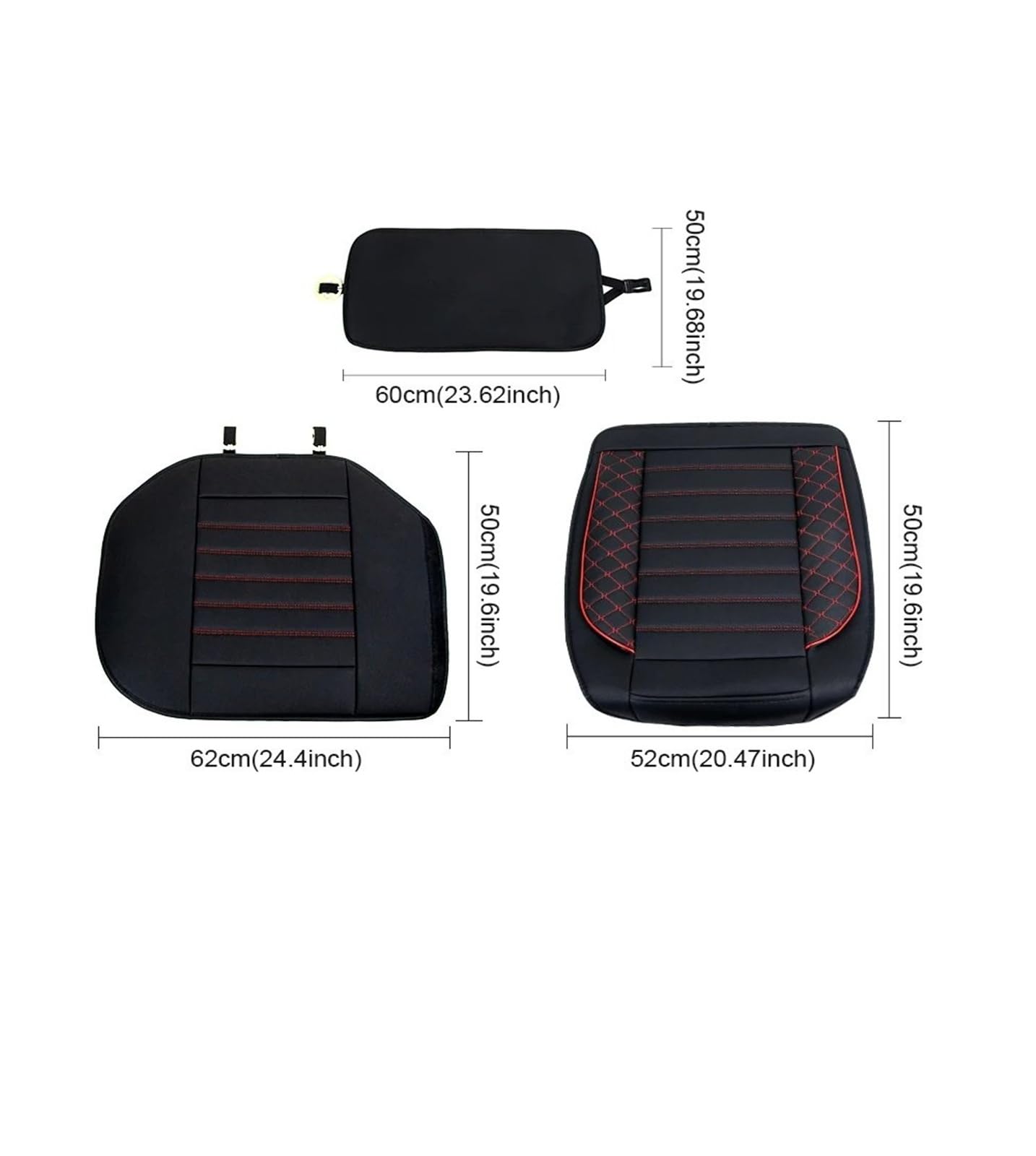 Funda De Asiento Coche, Protector Envuelto Universal, Cojín Transpirable para Silla Vehículo Juego Fundas Asientos