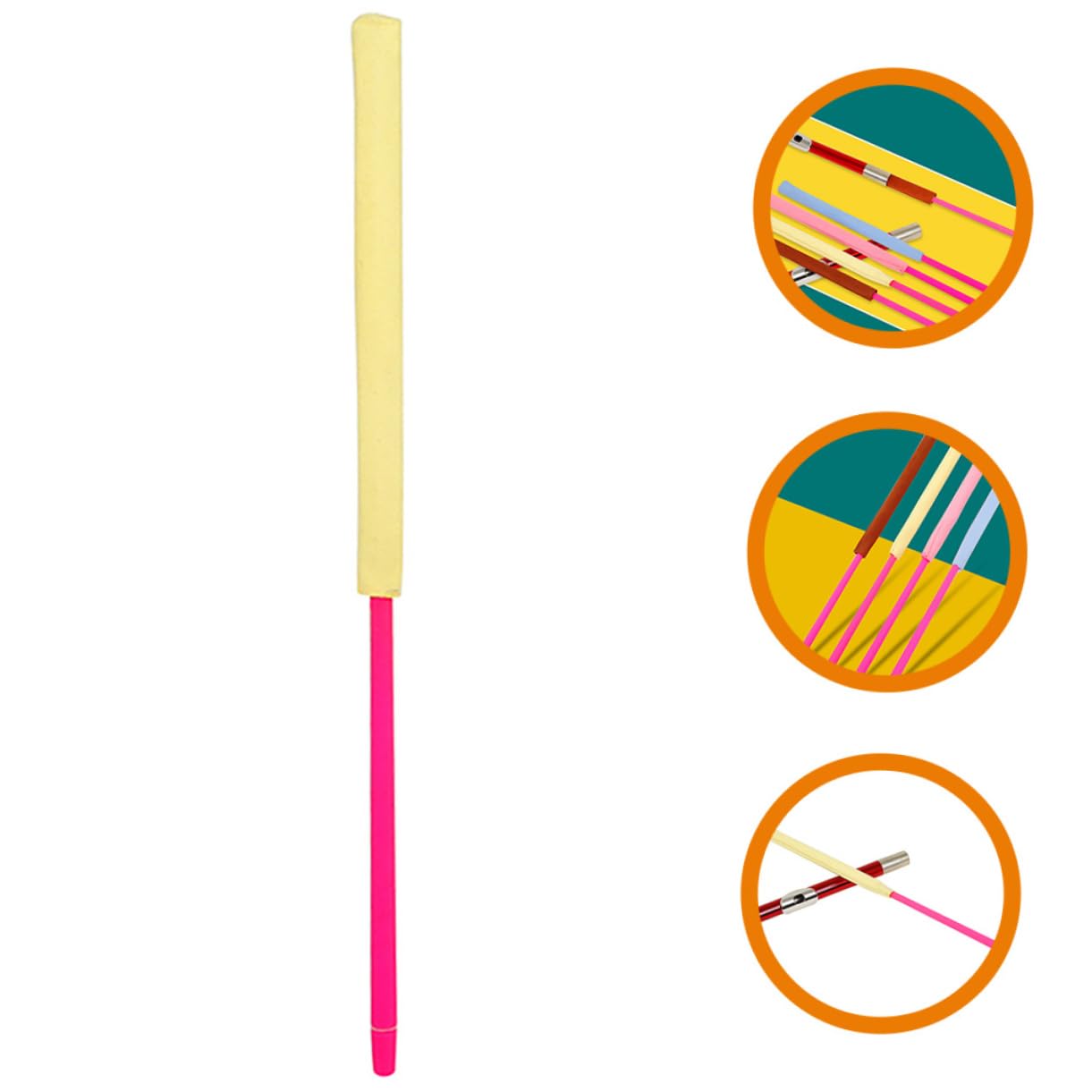 FAVOMOTO Flute Cleaning Brush Flute Maintenance Kit Clarinet Cleaning Tool Flute Polishing Tool One Piece Plastic Instrument