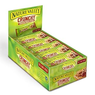 Nature Valley Crunchy Canadian Maple Syrup Cereal Bars 42g Pack of 18 bars
