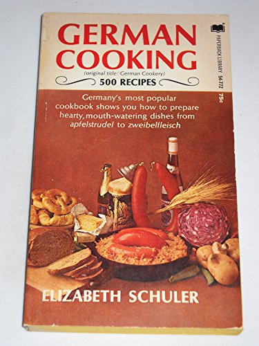 German Cooking (original title: German Cookery) B000PXH4MY Book Cover