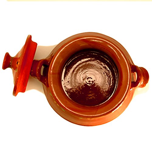 Ancient-Cookware-Traditional-Mexican-Clay-Bean-Olla-Pot-Terracotta-3-Quarts