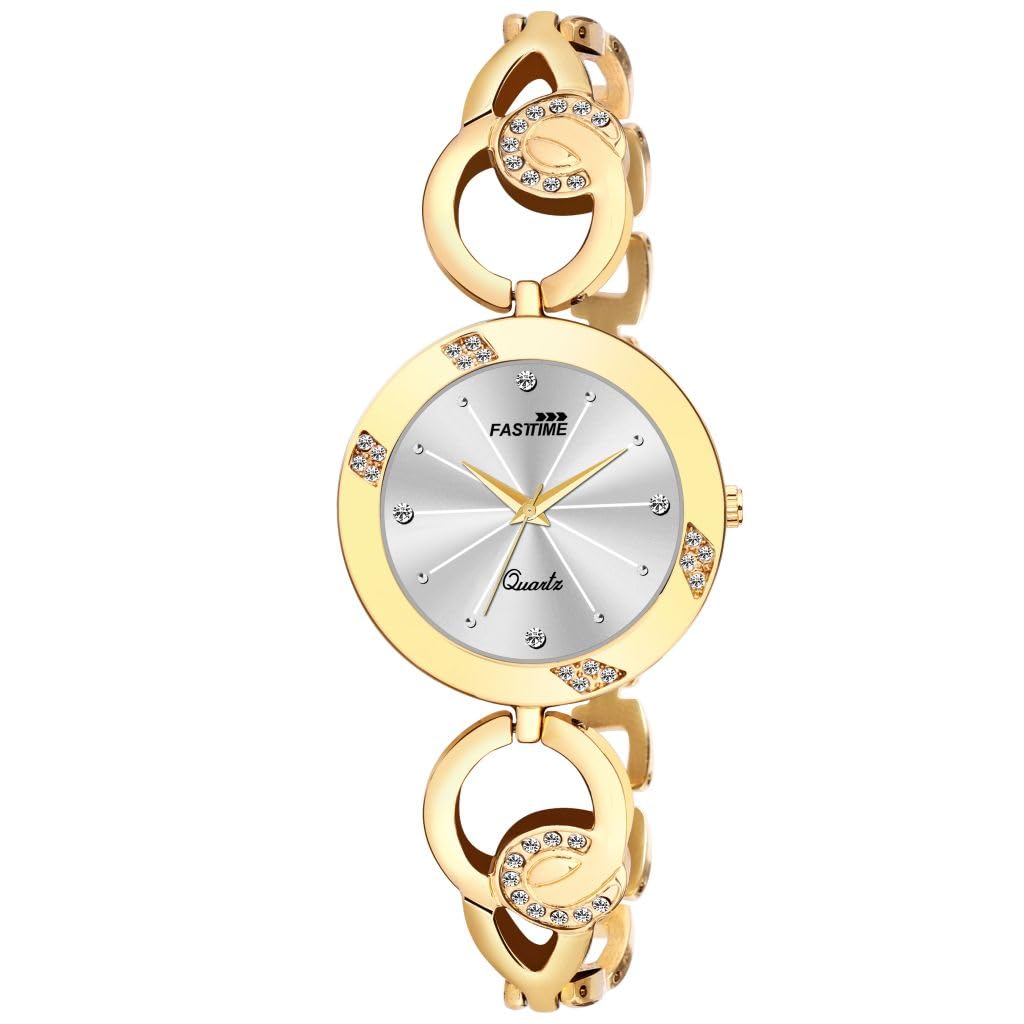 FASTTIME Ladies Watches - Japanese Quartz Miyota 2035, Waterproof Stainless Steel Womens Casual Dress Analog Mother of Pearl Dial Womens Watch Silver19170 WGMS (B0C853X6NQ) Amazon Price History, Amazon Price Tracker