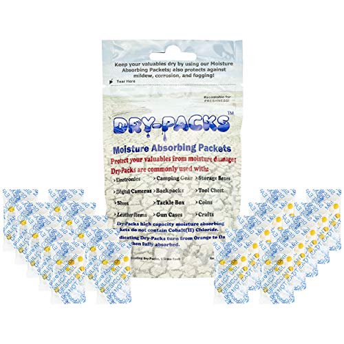 DryPacks Moisture Absorbing Silica Gel Indicating 1 Gram Packets (20Pack) Buy Online in