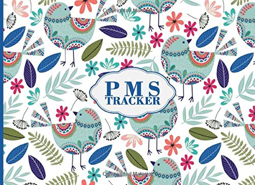 PMS Tracker: PMS Tracker | Menstrual Cycle symptoms log book |120 pages, 8,2 x 6 inches | For Teen Girls & Women