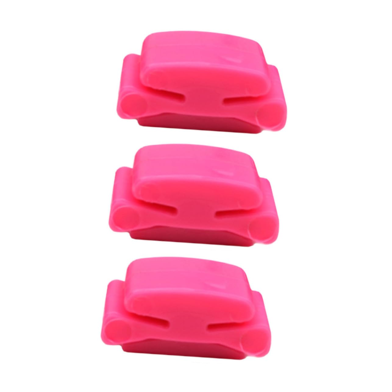 BESPORTBLE 5sets 3 Pcs Self Adhesive Guitar Pick Clips Durable Pick Storage Holders Lightweight and Portable for Travel Concerts Parties and School Use 3pcs*5