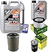 Produktbild Filter Set Inspektionspaket 6 Liter Liqui Moly Motoröl Top Tec 4200 5W-30 MANN-FILTER Innenraumfilter Luftfilter Ölfilter