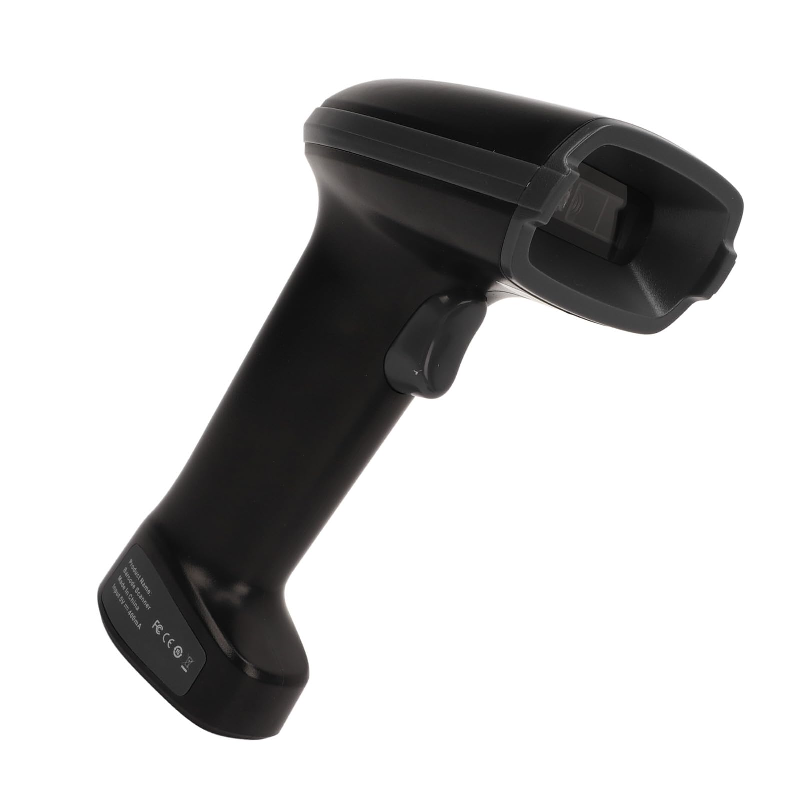 Lettore di Scanner di Codici QR, Scanner di Codici a Barre Portatile Ergonomico con Batteria Ricaricabile da 1500 MAh, Portata di 80 M per Supermercati e Magazzini
