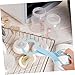 Milisten 2pcs Baby Bottle Clip Set Detachable Anti-Slip Feeding Bottle Tongs for Infants and Toddlers for Home and Travel