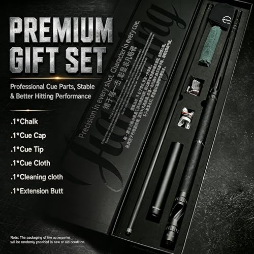 Jian Ying 58-Inch Carbon Fiber Pool Cue with Skeletonized Metal Butt - image 2