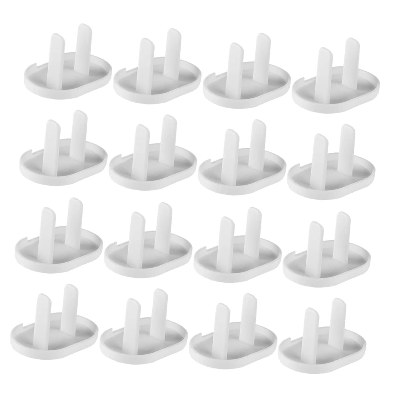 BRIGHTFUFU 40Pcs Safety Outlet Plug Covers Childproof Electric Socket Protector Odorless Material Easy to Install Prevents Electric Shock for Design